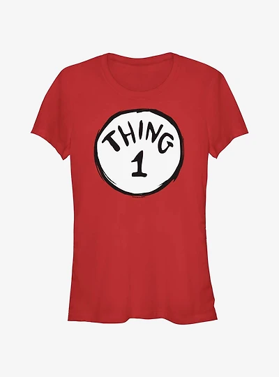 Dr. Seuss Thing 1 Girls T- Shirt