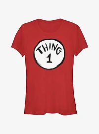Dr. Seuss Thing 1 Girls T- Shirt