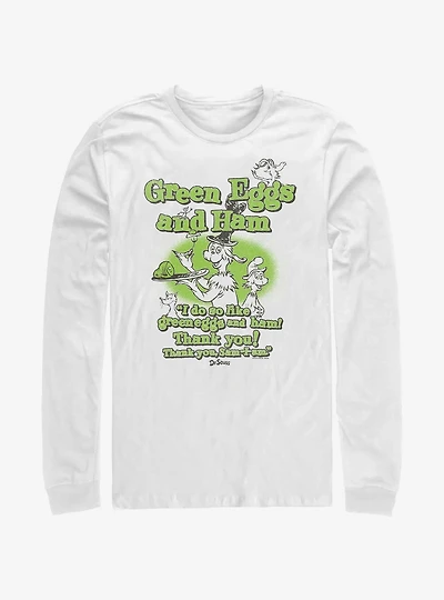 Dr. Seuss I Do So Like Green Eggs And Ham Long-Sleeve T-Shirt
