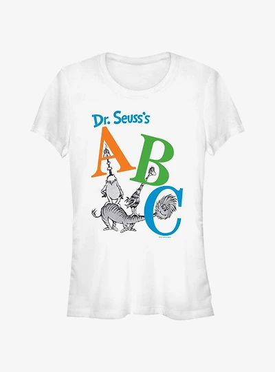 Dr. Seuss Abcs Girls T- Shirt