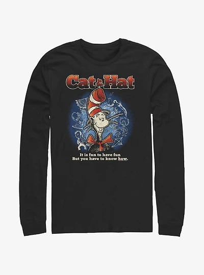 Dr. Seuss The Cat In The Hat Fun To Have Fun Long-Sleeve T-Shirt