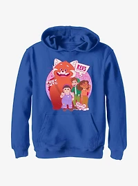 Disney Pixar Turning Red Panda Group Youth Hoodie
