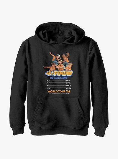 Disney Pixar Turning Red 4 Town Concert Listing Youth Hoodie