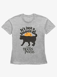 Disney Hocus Pocus Binx Cat Bunch Of Hocus Pocus Girls Straight Fit T-Shirt
