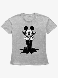 Disney Mickey Mouse Vampire Mickey Girls Straight Fit T-Shirt