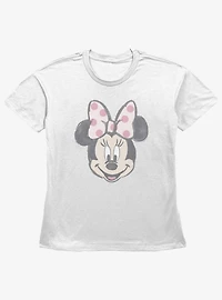 Disney Minnie Mouse Watercolor Minnie Girls Straight Fit T-Shirt