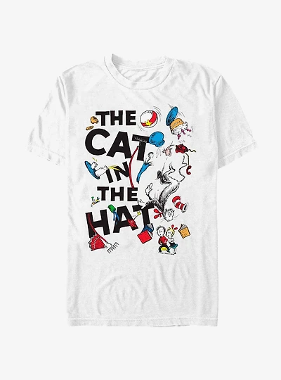 Dr. Seuss The Cat In The Hat Juggling T-Shirt