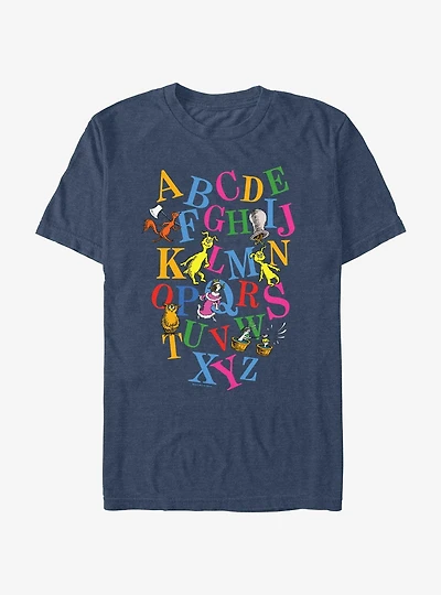 Dr. Seuss Alphabet T- Shirt