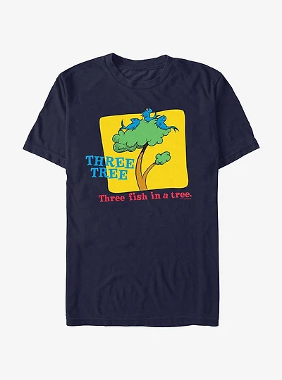 Dr. Seuss Three Fish In A Tree T- Shirt