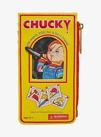 Loungefly Child's Play Chucky Doll Box Figural Cardholder