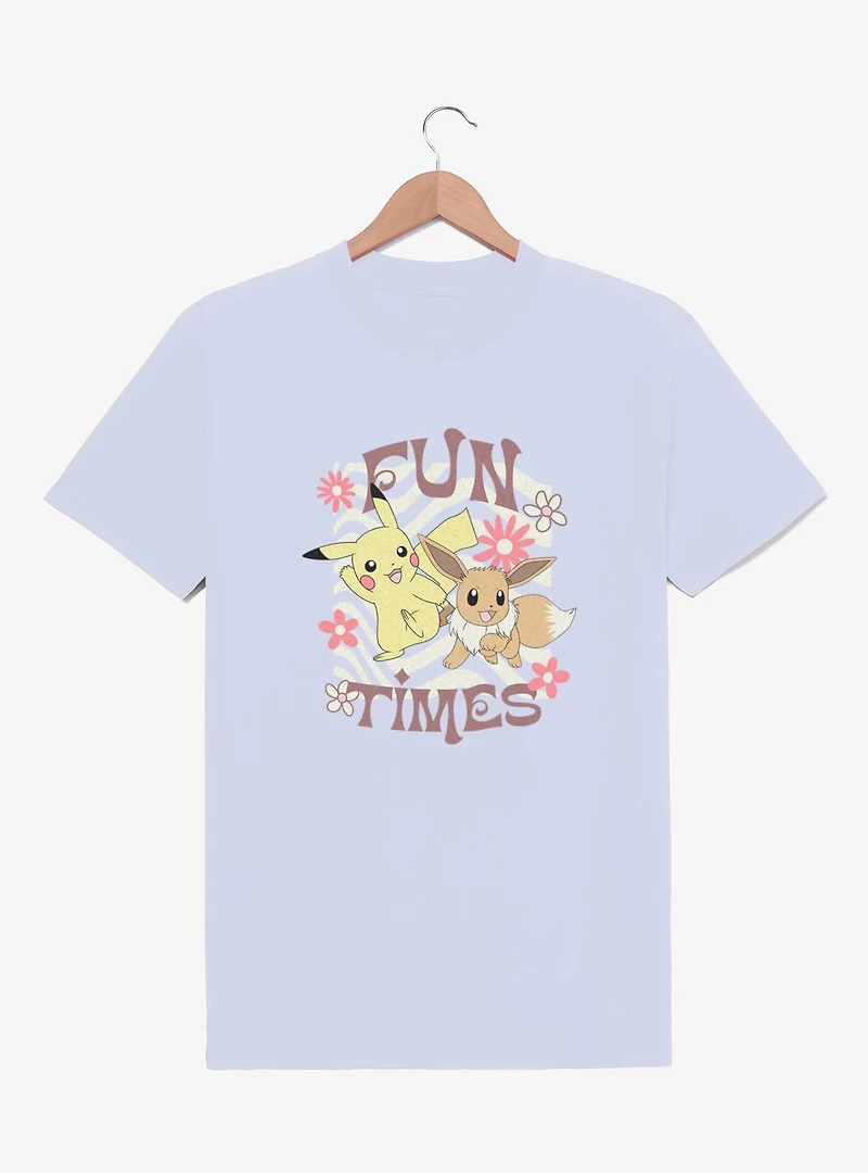 Pokemon Fun Times Pikachu & Eevee T-Shirt