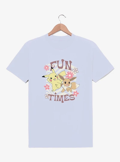 Pokemon Fun Times Pikachu & Eevee T-Shirt