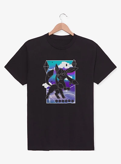 Pokemon Glaceon Northern Lights T-Shirt
