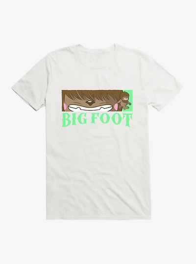 Chibi Cryptids Big Foot Smile T-Shirt