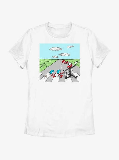 Dr. Seuss's Cat The Hat Crossing Womens T-Shirt