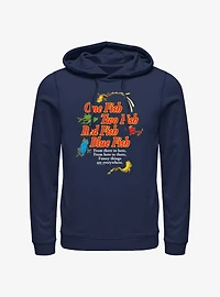 Dr. Seuss's One Fish, Two Red Blue Fish Funny Things Are Everywhere Hoodie
