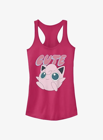 Pokemon Cute Jigglypuff Girls Tank