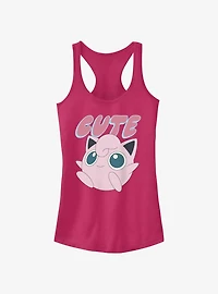 Pokemon Cute Jigglypuff Girls Tank