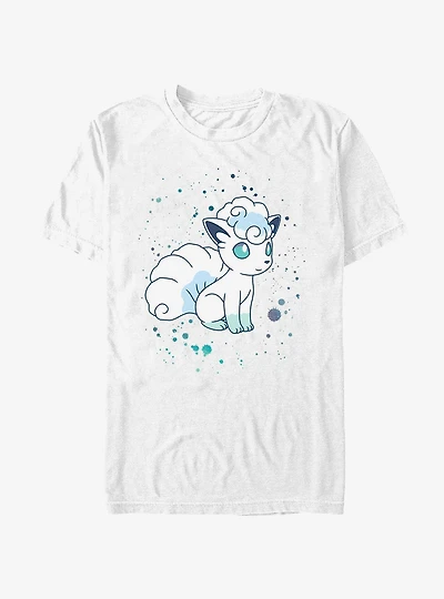 Pokemon Watercolor Vulpix T-Shirt
