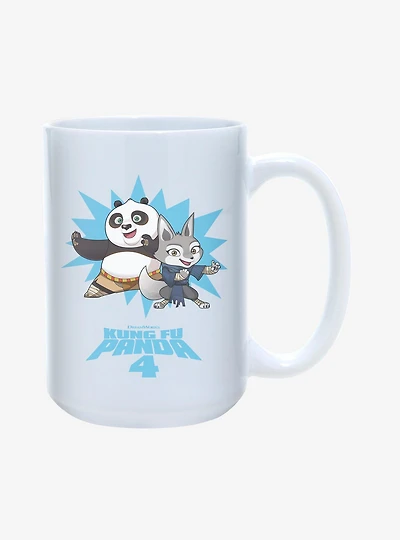 Kung Fu Panda 4 Po And Zhen 15oz Mug