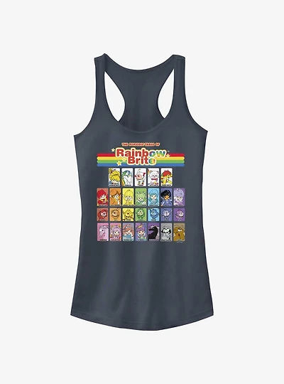 Rainbow Brite Table Of Color Girls Tank