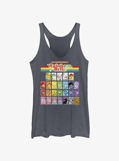Rainbow Brite Table Of Color Girls Tank