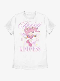 Rainbow Brite Tickled Pink Radiate Kindness Womens T-Shirt