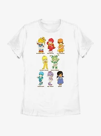 Rainbow Brite Friends Womens T-Shirt