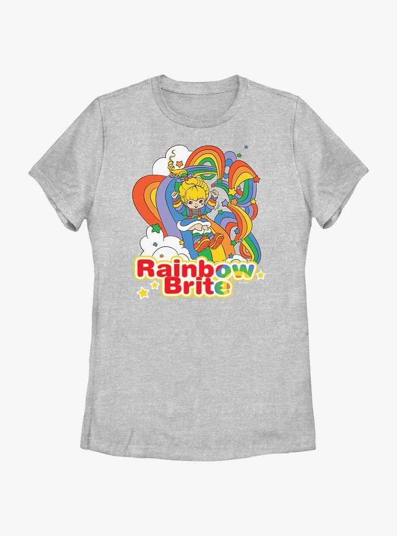 Rainbow Brite Tangle Womens T-Shirt