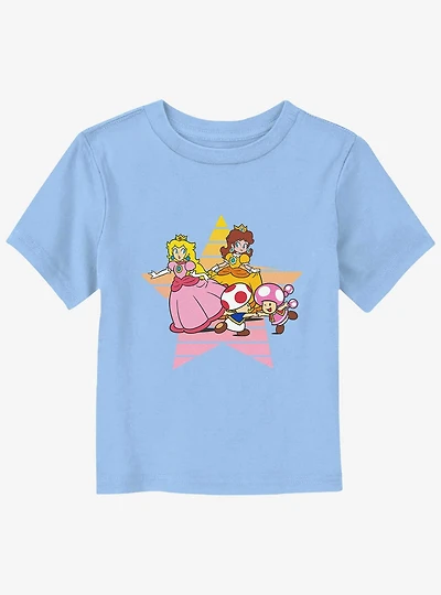 Nintendo Princess Peach & Daisy Star Toddler T-Shirt