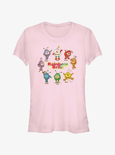 Rainbow Brite Sprites Textbook Girls T-Shirt
