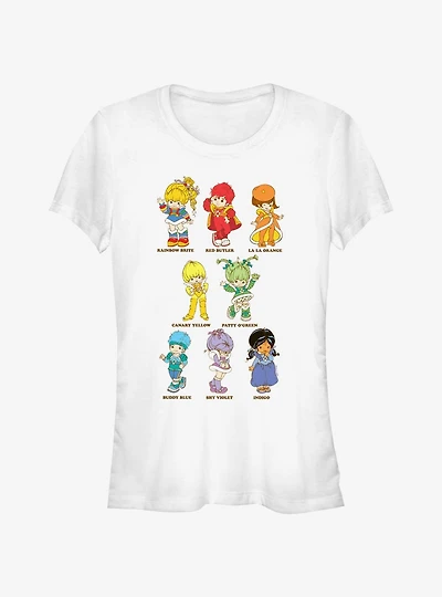 Rainbow Brite Rainbow Friends Girls T-Shirt