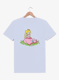 Nintendo Peach And A Butterfly T-Shirt
