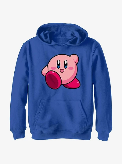 Kirby Big Waving Youth Hoodie