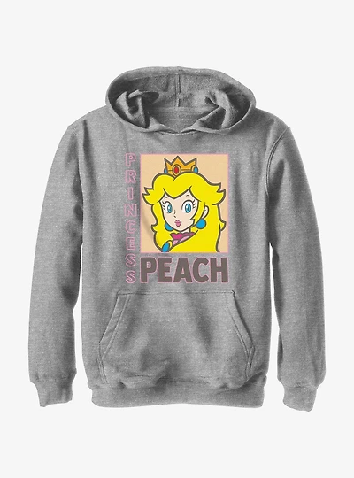 Nintendo Princess Peach Poster Youth Hoodie