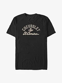 General Motors Checker El Camino Big & Tall T-Shirt