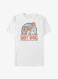 Disney Oliver & Company Hot Dog Chase Big & Tall T-Shirt
