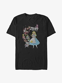 Disney Alice in Wonderland Group Big & Tall T-Shirt