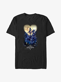 Disney Kingdom Hearts Poster Logo Big & Tall T-Shirt