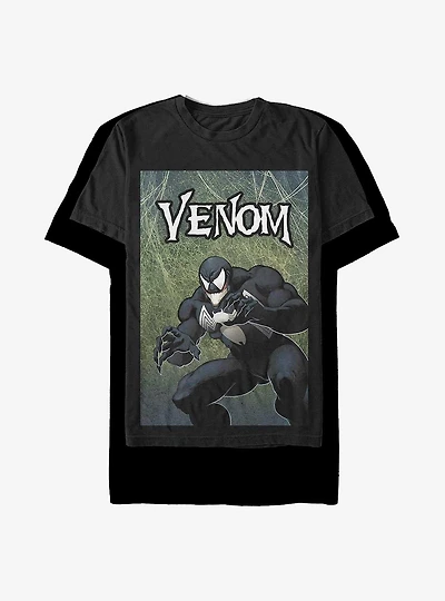 Marvel Venom Cover Poster Big & Tall T-Shirt