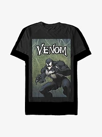 Marvel Venom Cover Poster Big & Tall T-Shirt