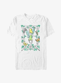 Disney Tinker Bell Framed Fairy Pixie Big & Tall T-Shirt