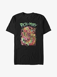Rick and Morty Monsters Big & Tall T-Shirt