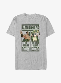 Avatar: The Last Airbender The Boulder vs Blind Bandit Big & Tall T-Shirt