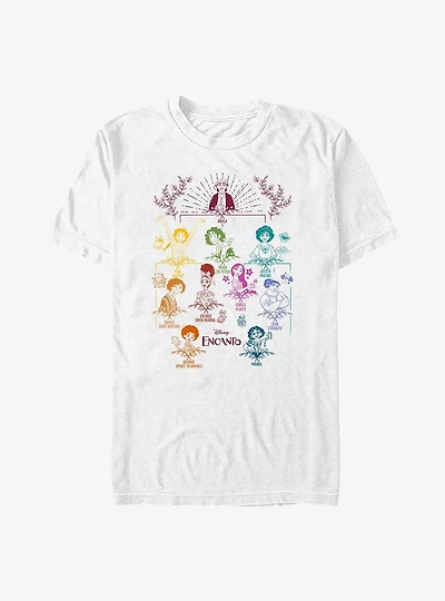 Disney Encanto Doodle Family Tree Big & Tall T-Shirt