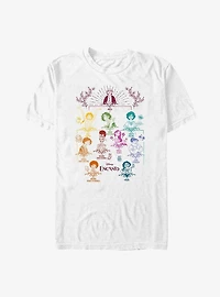 Disney Encanto Doodle Family Tree Big & Tall T-Shirt