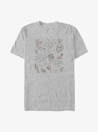 Pokemon Forest Flowers Big & Tall T-Shirt