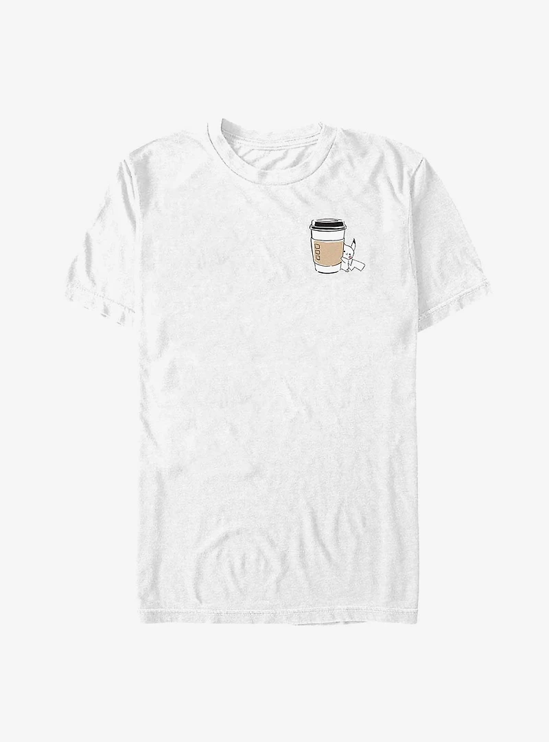 Pokemon Pikachu Coffee Big & Tall T-Shirt