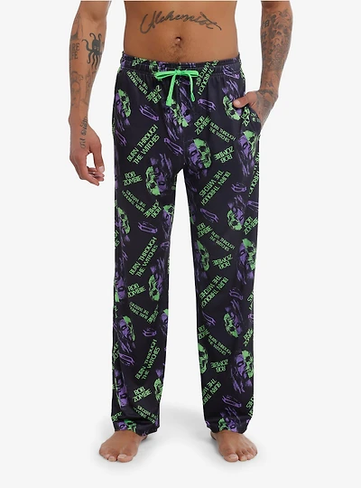 Rob Zombie Dragula Allover Print Pajama Pants