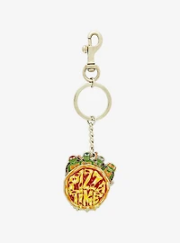 Teenage Mutant Ninja Turtles: Mutant Mayhem Pizza Time Spinning Keychain - BoxLunch Exclusive